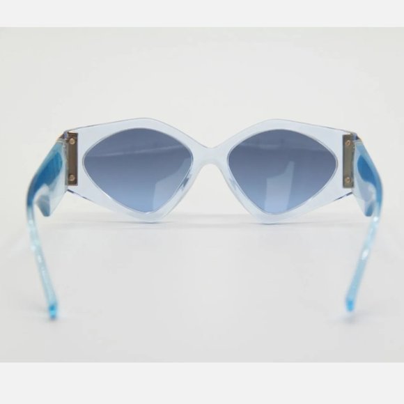 NEW DOLCE&GABBANA DG4396 2955/7C SUNGLASSES BLUE DG4396 29557C - Picture 5 of 6